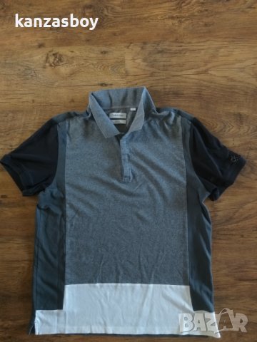 calvin klein - страхотна мъжка тениска КАТО НОВА, снимка 4 - Тениски - 37402798