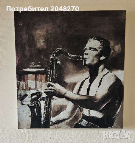 Голяма Картина 55×50 см.  /Sax and Sex /Колекция Красота за Вашия дом. 