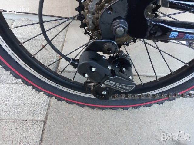 Продавам колела внос от Германия алуминиев МТВ детски велосипед FLU INTERBIKE 20 цола преден амортис, снимка 4 - Велосипеди - 31321030