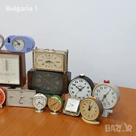 Руски/Немски/Китайски/Японски/Румънски будилници часовници , снимка 2 - Антикварни и старинни предмети - 49761232