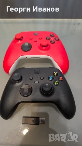 Xbox controller+ adapter+ батерии