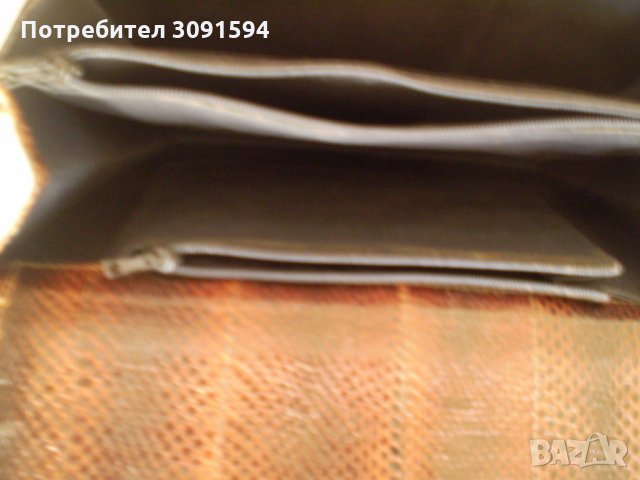 РЕТРО Кожена Дамска Чанта естествена кафява кожа, снимка 7 - Антикварни и старинни предмети - 33859406