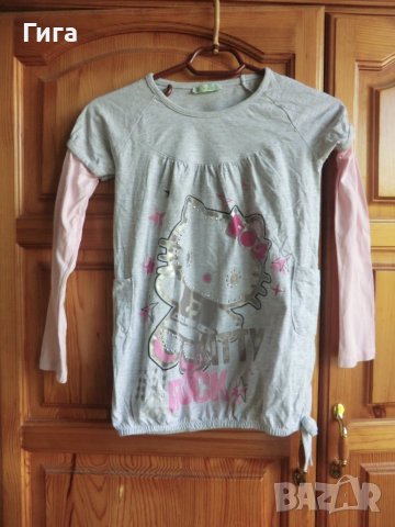 сив0 блузонче с кити