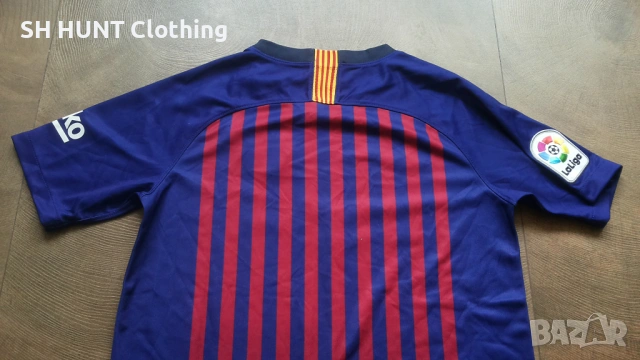 NIKE FC BARCELONA Kids Football T-Shirt Размер 13-15 г / 158-170 см детска футболна тениска 6-66, снимка 3 - Детски тениски и потници - 53126633