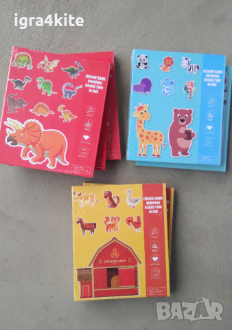 дигитална магнитна кутия с магнити на селскостопански животни / 3 модела, снимка 3 - Образователни игри - 36505194