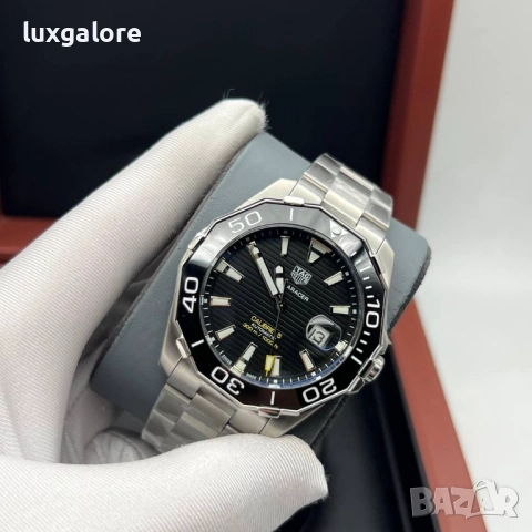 Мъжки часовник TAG Heuer Aquaracer Calibre 5 с автоматичен механизъм, снимка 5 - Мъжки - 51799313