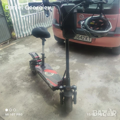 Електрическа тротинетка BOYUEDA Q7 PRO, снимка 3 - Мотоциклети и мототехника - 50618140