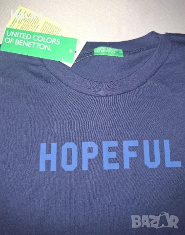 Блузи Benetton 100%памук 168см., снимка 3 - Блузи - 52775494