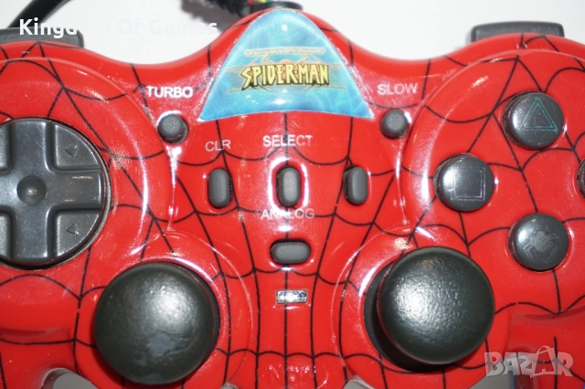 Оригинален Контролер Spider-Pad Marvel Naki за Playstation 2  ТЕСТВАН И РАБОТЕЩ, снимка 3 - Аксесоари - 54312209