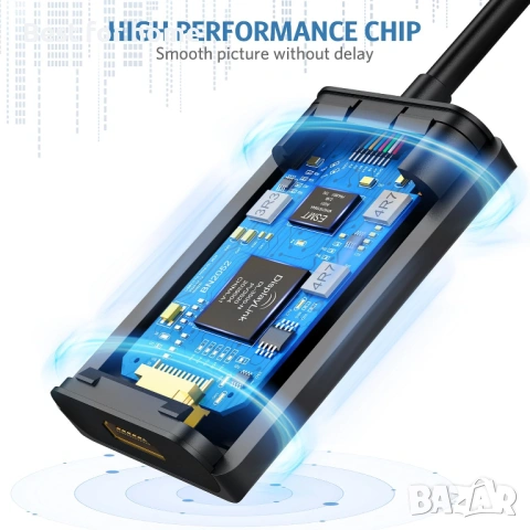 ABLEWE USB към HDMI адаптер, снимка 7 - Друга електроника - 53236463