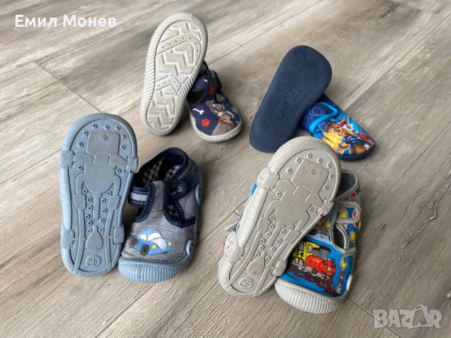 Пантофи 25 номер Paw Patrol Пес Патрул, снимка 7 - Детски пантофи - 44712090