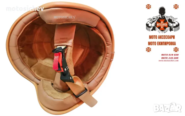 ОТВОРЕНА МОТОЦИКЛЕТНА КАСКА DOT Sertificat, снимка 3 - Аксесоари и консумативи - 48536493