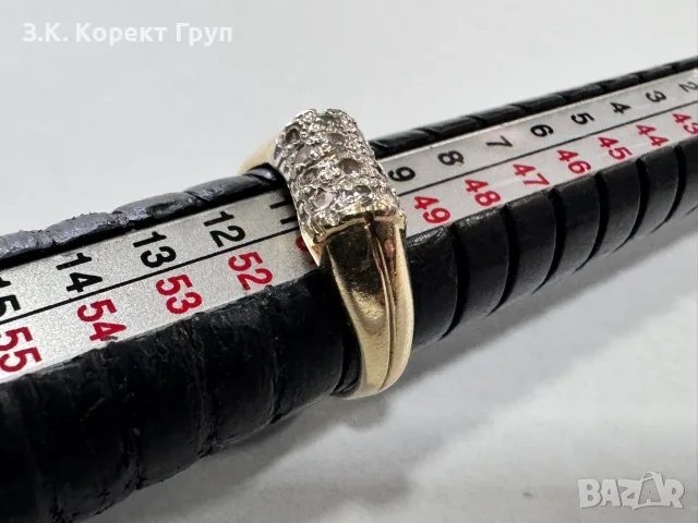 Дамски пръстен 14К 585- 2,87 г, снимка 10 - Пръстени - 55817706