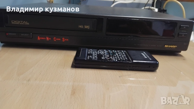 Видео рекордер Sharp VC-A30BP, снимка 3 - Плейъри, домашно кино, прожектори - 54212760
