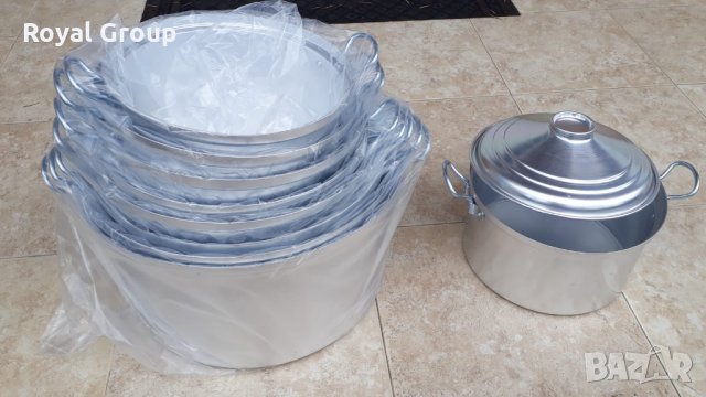 Алуминиеви тенджери, снимка 2 - Обзавеждане на кухня - 32128308