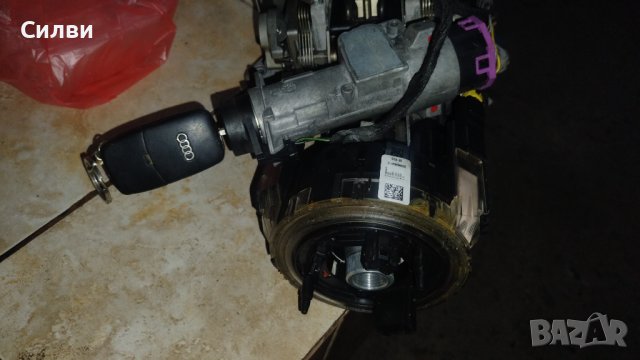 Кормилна конзола контактен ключ и лентов кабел 8E0 953 541 C за Ауди А4 Б6 от Audi A4 B6, снимка 3 - Части - 42370451