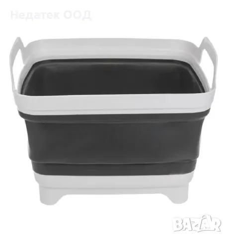 Сгъваем леген, Бял, 31x30x20cm.