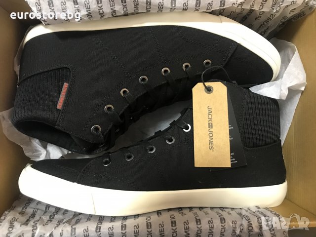 Високи кецове Jack & Jones, MID-TOP SNEAKERS, Размер:42, снимка 8 - Кецове - 30641721