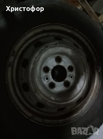 4бр. зимни гуми lassa с железни джанти 195/70R15 C, снимка 13 - Гуми и джанти - 56202645