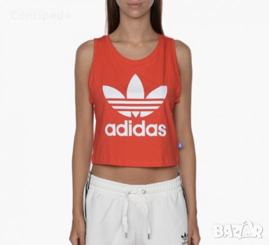 Кроп топ Adidas Originals, снимка 2 - Корсети, бюстиета, топове - 30016114