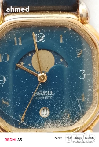 Стар часовник breil швецарски, снимка 2 - Антикварни и старинни предмети - 51305680