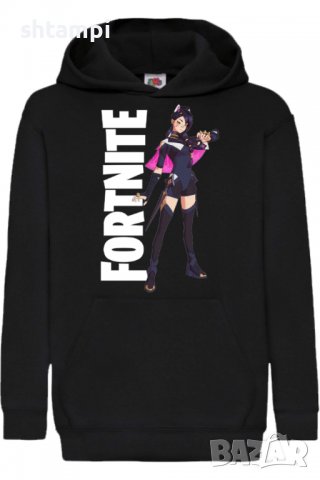 Детски Суитчър/Суитшърт Fortnite Erisa Фортнайт,Игра,Подарък,Изненада,Забавление,Рожден Ден, снимка 2 - Детски анцузи и суичери - 38319592