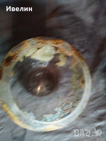 стъклена бонбониера, снимка 4 - Други - 29516306