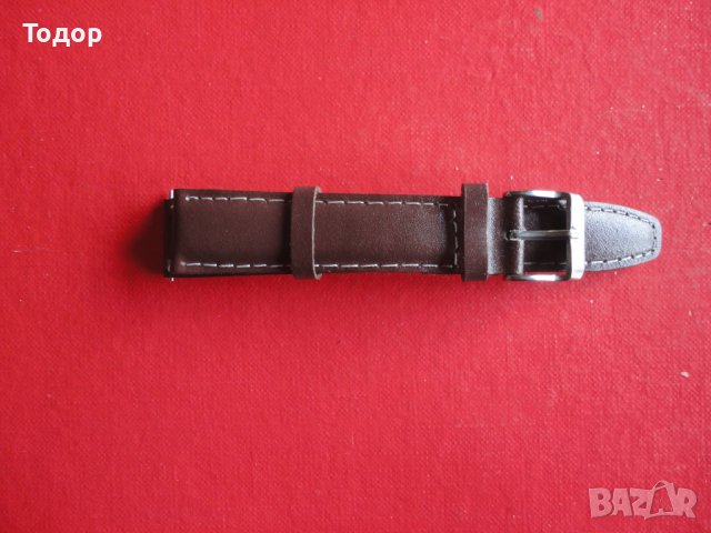 Кожена каишка за часовник 1, снимка 5 - Мъжки - 40577506