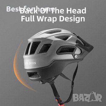 Каска ROCKBROS HC-65- сива, Л, снимка 5 - Аксесоари за велосипеди - 37788724