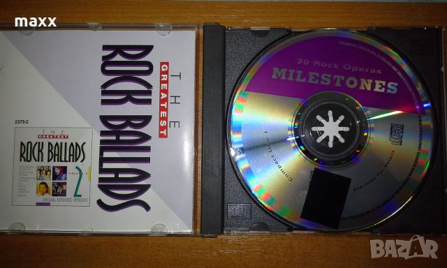 диск CD  Various – The greatest rock ballads 1,  1991, снимка 3 - CD дискове - 29140923