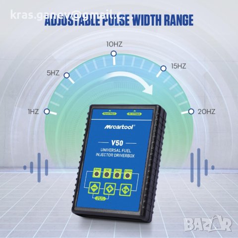 MR CARTOOL Горивен инжектор Driver Box 12 V Diesel Petrol GDI, снимка 5 - Други инструменти - 44237648