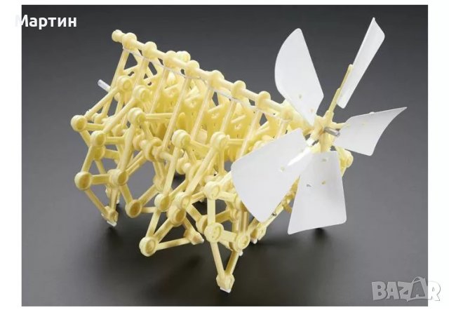 Вятърна многоходка Bionic Strandbeests за деца - сглоби си сам , снимка 9 - Конструктори - 37441642