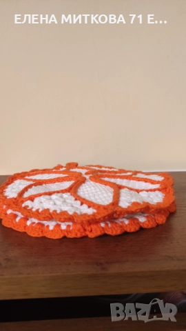 Кухненски ръкохватки ръчно плетени на една кука, снимка 3 - Аксесоари за кухня - 52325474