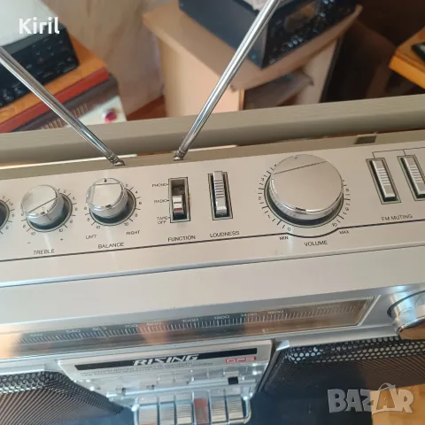 Ghettoblaster 4 Band Rising SRC-2005, снимка 2 - Радиокасетофони, транзистори - 56137899