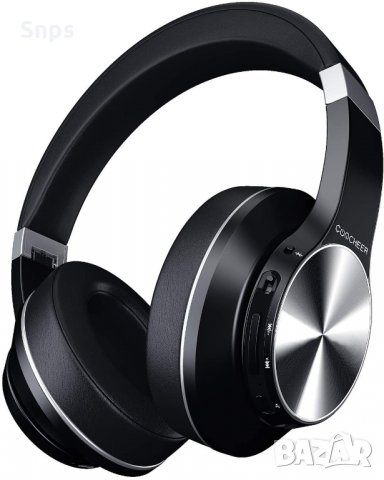 Слушалки с Bluetooth с микрофон Hi-Fi стерео, 30 часа време, снимка 2 - Слушалки и портативни колонки - 33935470