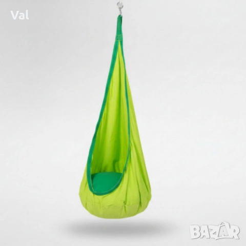 Висящ стол пашкул Cocoon - идеален за игра и релакс, снимка 6 - Градински мебели, декорация  - 53891167