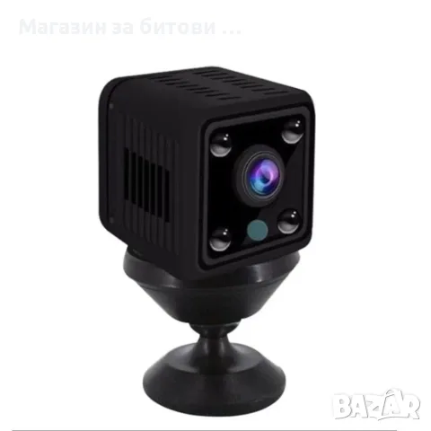 Мини безжична Wi-Fi IP камера X6 Full HD 1080P с нощно виждане и детектор за движение