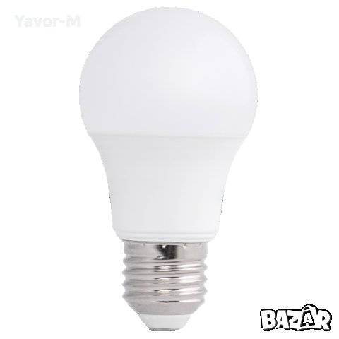 LED Лампа, Крушка 7W, E27, 4000K, 220-240V AC, Неутрална сватлина, Ultralux - LBL72740