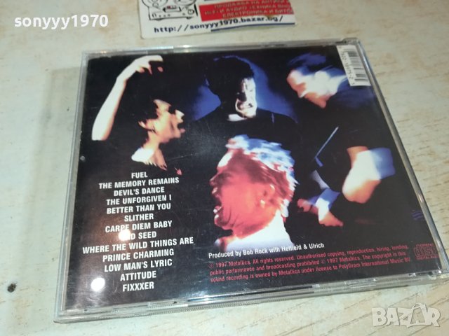 METALLICA CD 3010231459, снимка 4 - CD дискове - 42779636