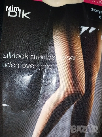 XL 15 den Silk Чорапогащник цвят шампанско , снимка 4 - Бельо - 52015346