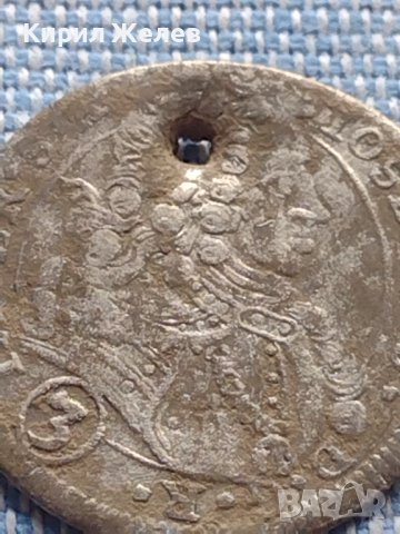 Сребърна монета 3 кройцера 1708г. Йозеф първи Прага Свещена Римска империя 13779, снимка 2 - Нумизматика и бонистика - 42872112