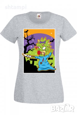 Дамска тениска The Simpsons Maggie Simpson 01,Halloween,Хелоуин,Празник,Забавление,Изненада,Обичаи,, снимка 5 - Тениски - 38154344