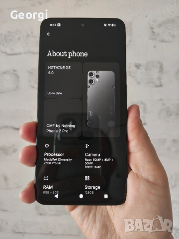 CMF phone 2 Pro перфектен, снимка 5 - Други - 54114760