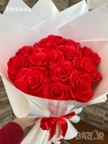 Букети от сатен 