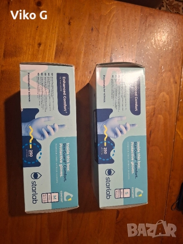 star Guard Comfort 250броя 10лв нитрилови ръкавици , снимка 2 - Ръкавици - 52843816