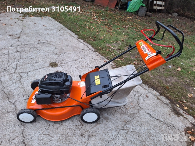 Косачка Honda Oleo-mac 5к.с. самоходна мулчираща с кош, снимка 5 - Градинска техника - 52055688