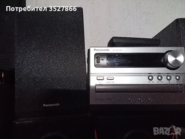 Аудио система Panasonic sa-pm250, снимка 2 - Аудиосистеми - 52228649