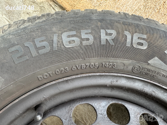 4бр. всесезонни гуми 215/65/16 - Vredestein Quatrac DOT 1423, снимка 7 - Гуми и джанти - 53928512