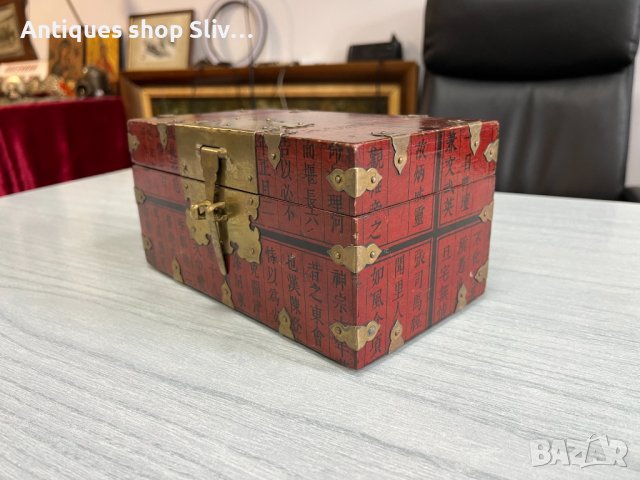 Корейска дървена кутийка. №4638, снимка 3 - Колекции - 42522090