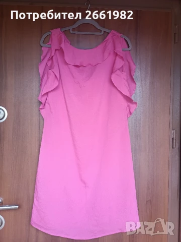 Цикламена рокля за лятото , снимка 1